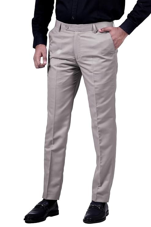 ElegantFit Men’s Silm Fit Formal Trousers